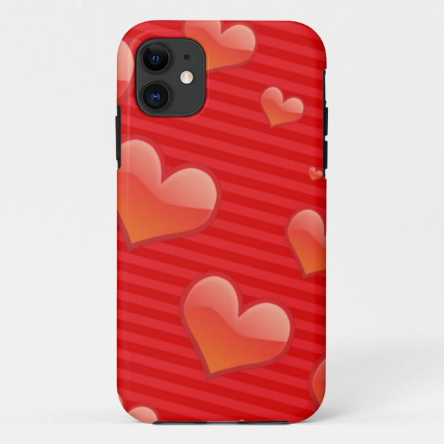 Funda para iPhone5 Hearts (Reverso)