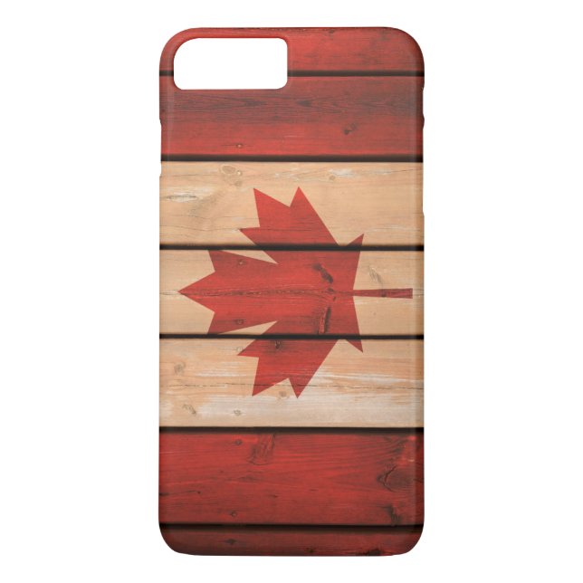 Funda para iPhone7 en el Día de Canadá (Reverso)