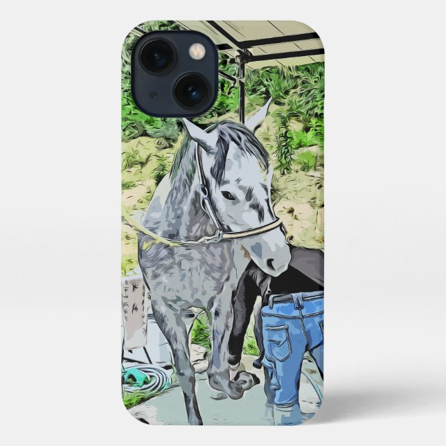 Funda Para iPhone ケイメイ牧場　トントントントロちゃん　「シャワーが好き」「I like showers」 (Reverso )
