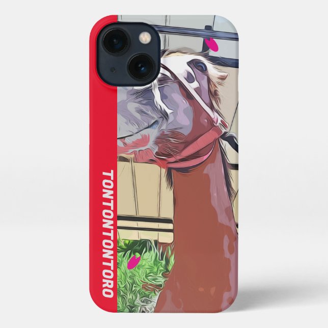 FUNDA PARA iPhone ケイメイ牧場　トントントントロちゃん　「ドヤ顔」スマートフォンケース (Reverso )