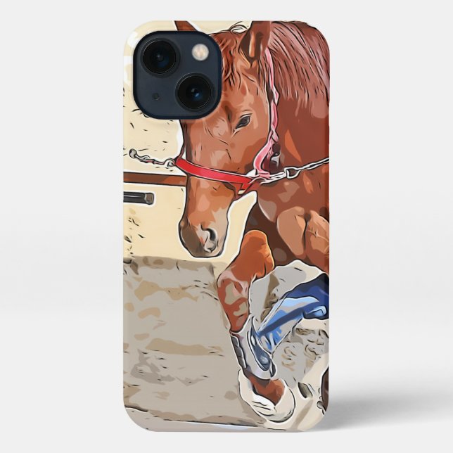 Funda Para iPhone ケイメイ牧場　トントントントロちゃん　「足上げwith筋肉」 (Reverso )