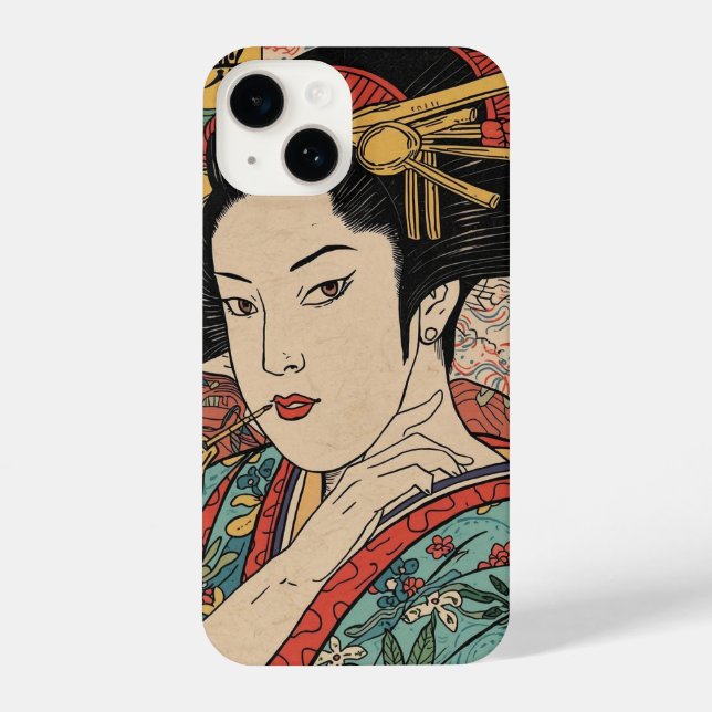 FUNDA PARA iPhone 美人画・アバンギャルド江戸絵巻 (Reverso )