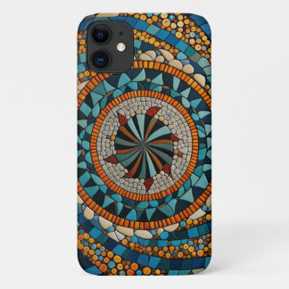 Funda para iPhone 11 de patrón mosaico