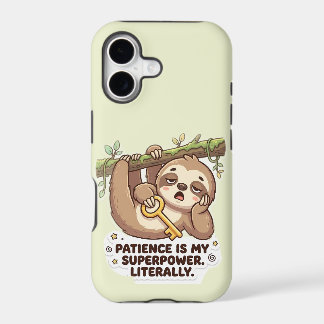 Funda para iPhone 11 Perezoso Lindo La Paciencia E