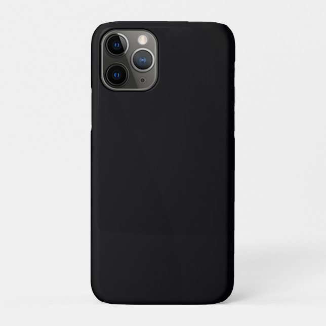 Funda para iPhone 11 Pro de fondo negro - Diseño e (Reverso)