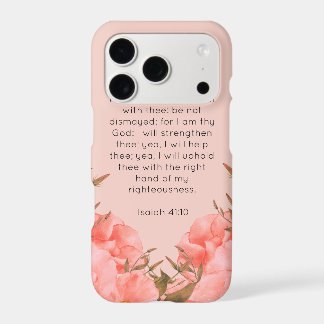 Funda para iPhone 11 Pro Isaías 41:10 | Florales r