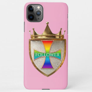 Funda Para iPhone 11Pro Max Funda para IPhone 11 Pro Max Rainbow Crest Followe