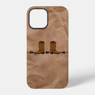 Funda para iPhone 12 Botas de Vaquero