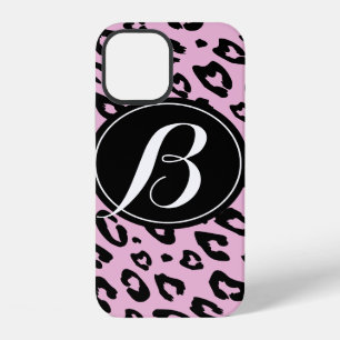 Funda para iPhone 12 con estampado de leopardo ros