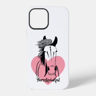 Funda para iPhone 12 (dura) de Horse Lover's Apple