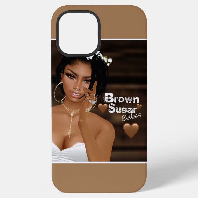 Funda para iPhone 12 Pro Max Brown Sugar Babes 1 (Reverso )