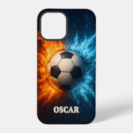 Funda para iPhone 12 Pro personalizada de fútbol