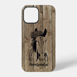 Funda para iPhone 12 (Tough) Horse Lover