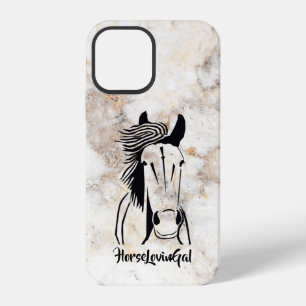 Funda para iPhone 12 (Tough) Horse Lover's