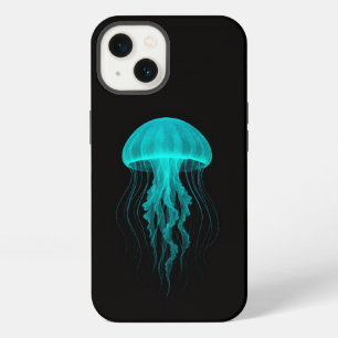 Funda para iPhone 13 Black 4 Luxe, Medusa Aqua Glo