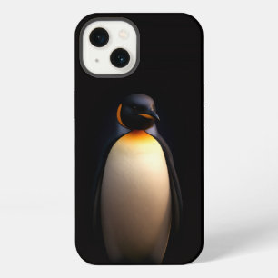 Funda para iPhone 13 Black 4 Luxe, Pingüino Empera