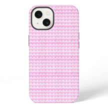 Funda para iPhone 13 Bows rosa