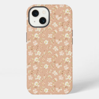 Funda para iPhone 13 de patrón de flor