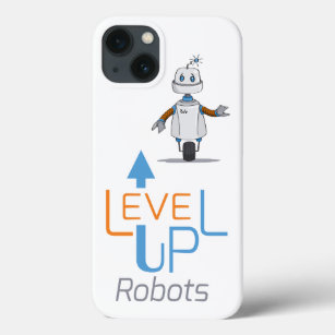 Funda para iPhone 13 de robots de nivel superior