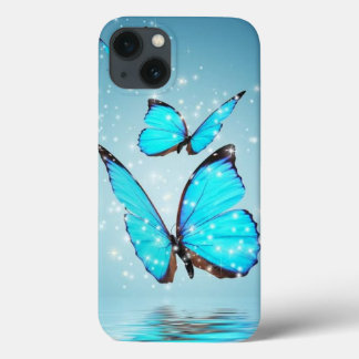 Funda para iPhone 13 mariposa