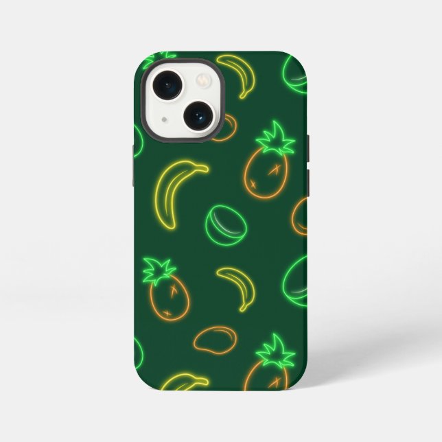 Funda para iPhone 13 Mini con Patrón de Frutas Tro (Reverso )