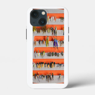 Funda para iPhone 13 Mini Fly Fishing Fly Box Nymp