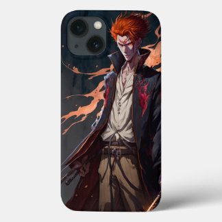 Funda para iPhone 13 oscuro con insinuación en neg