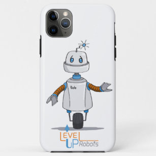 Funda para iPhone 13 Pro/Max de robots de nivel su