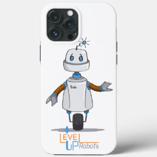 Funda para iPhone 13 Pro/Max de robots de nivel su