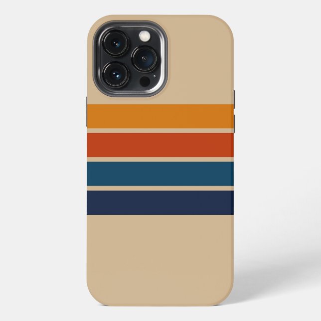 Funda para iPhone 13 Pro Max Retro 70s (Reverso )