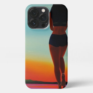 Funda para iPhone 13 Pro Slim Fit en verano, brill