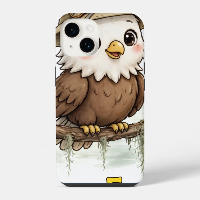 Funda para iPhone 14 Águila Exploradores de Lil' B (Reverso )