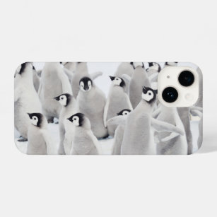 Funda Para iPhone 14 Animales de bebé más afectados   Emperador Pingüin