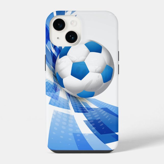 Funda para iPhone 14 con Balón de Fútbol (Reverso )