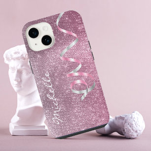 Funda para iPhone 14 con cinta brillante de destel