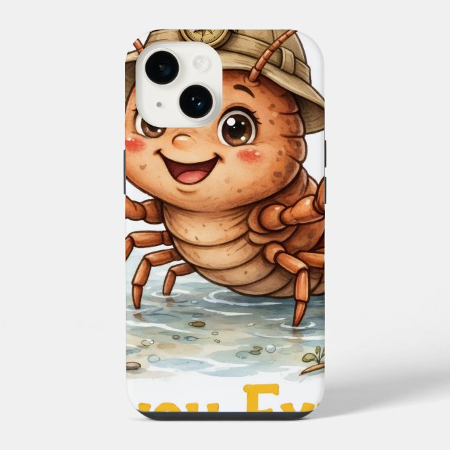 Funda para iPhone 14 de Lil' Bayou Explorers Cangr (Reverso )