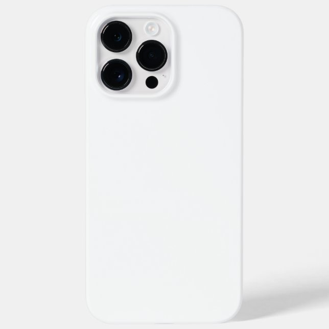 Funda para iPhone 14 Pro Max en blanco (Reverso)