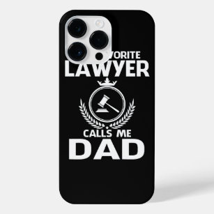 Funda Para iPhone 14 Pro Max Mi abogado favorito me llama Día de los Padres DAD