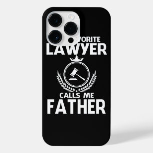 Funda Para iPhone 14 Pro Max Mi abogado favorito me llama Día del Padre