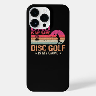 Funda Para iPhone 14 Pro Max Papá Es Mi Nombre El Disco El Golf Es Mi Juego