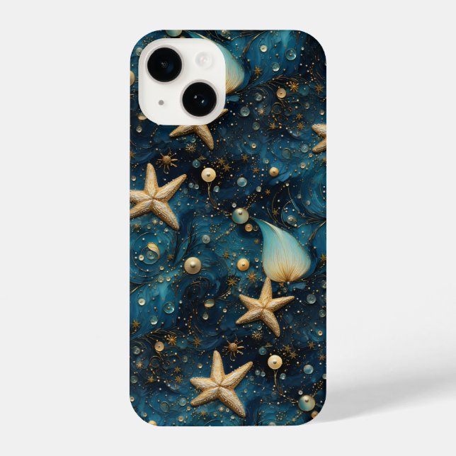 Funda para iPhone 14 Slim Fit de Ocean Starfish Pa (Reverso )