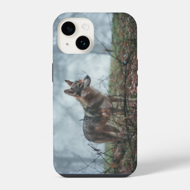 Funda para iPhone 14 Wolfdog (Reverso )