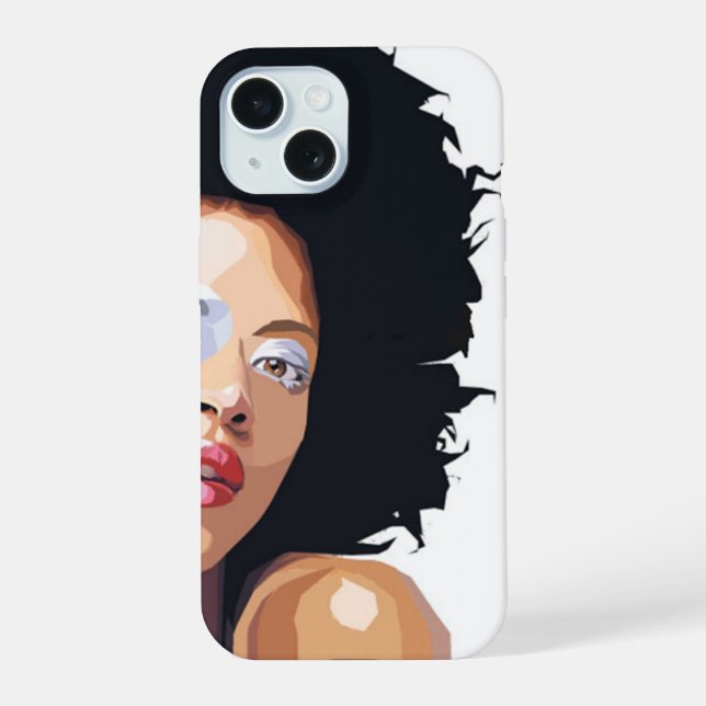 Funda para iPhone 15 Afrocentrica (Reverso )