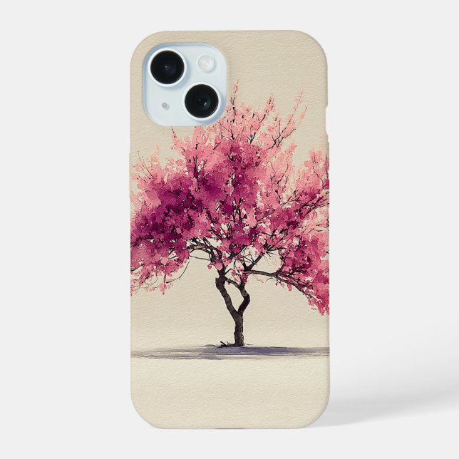Funda para iPhone 15 Blossom in Silence  (Reverso )