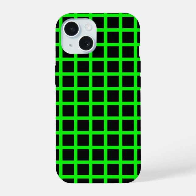 Funda para iphone 15 con ilusión de puntos Floro (Reverso )