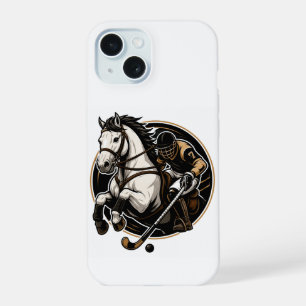 Funda para iPhone 15 de Arte de Caballo Majestuoso