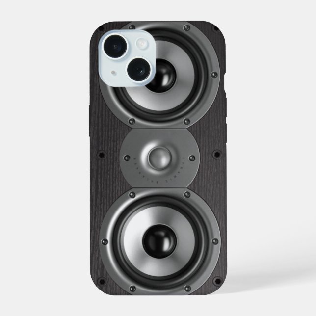 Funda para iPhone 15 del altavoz (Reverso )