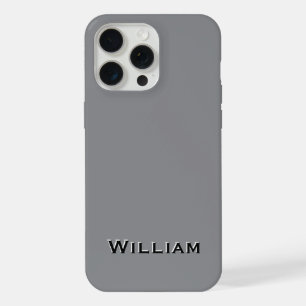 Funda para iPhone 15 Monograma Empresarial
