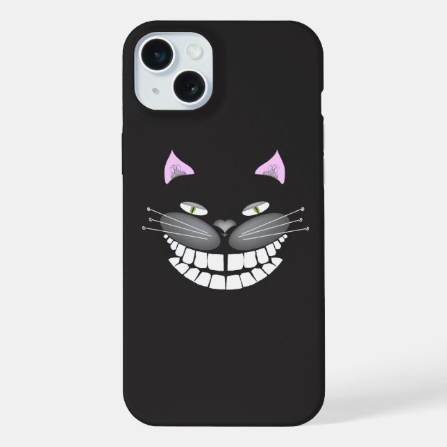 Funda para iPhone 15 plus Gato de Cheshire (Reverso )
