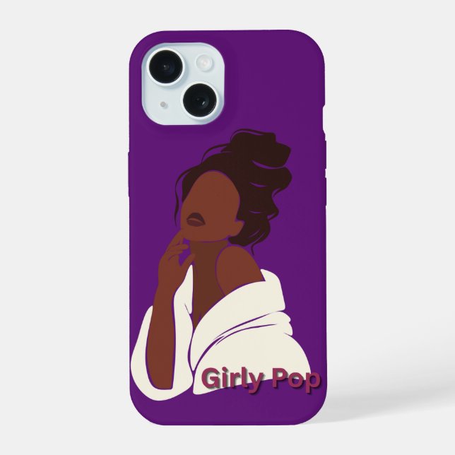 Funda para iphone 15 pop femenino (Reverso )